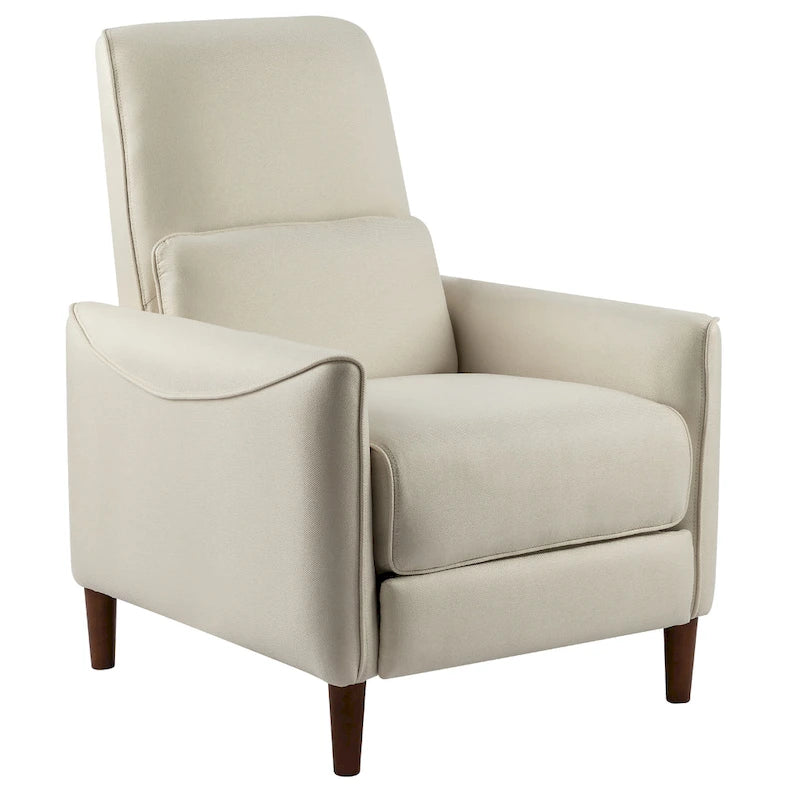 Fauteuil inclinable à pousser et rembourré