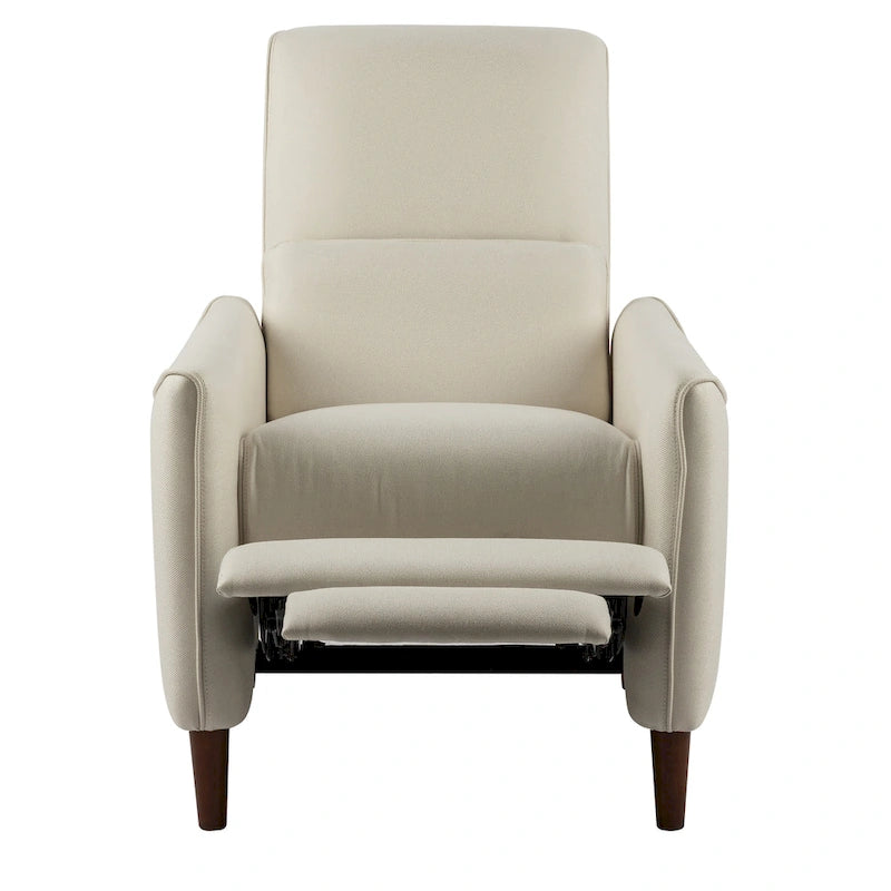 Fauteuil inclinable à pousser et rembourré