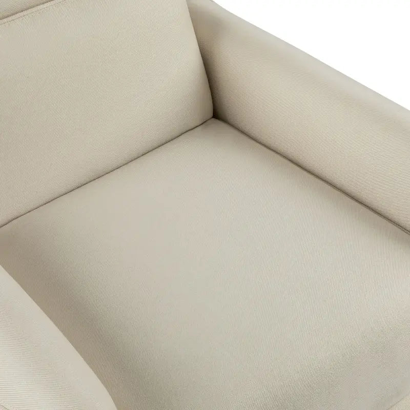 Fauteuil inclinable à pousser et rembourré