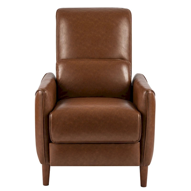 Fauteuil inclinable à pousser et rembourré