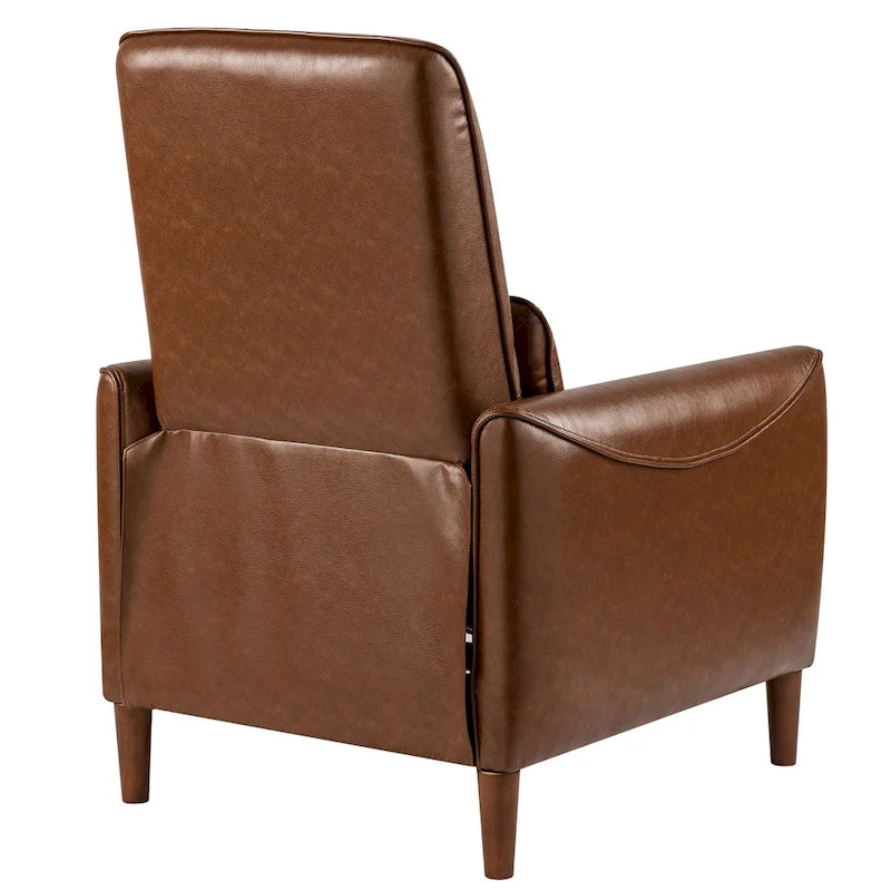 Fauteuil inclinable à pousser et rembourré