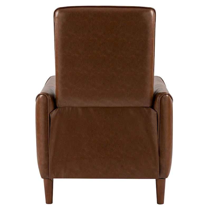 Fauteuil inclinable à pousser et rembourré