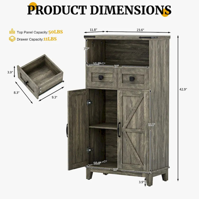 Armoire de rangement autonome