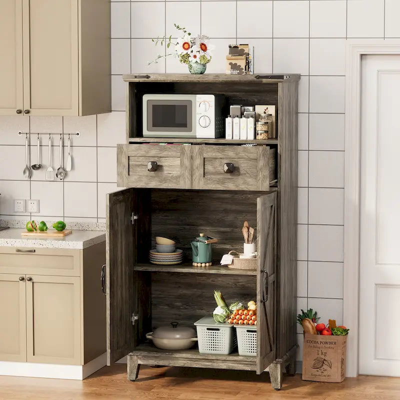 Armoire de rangement autonome