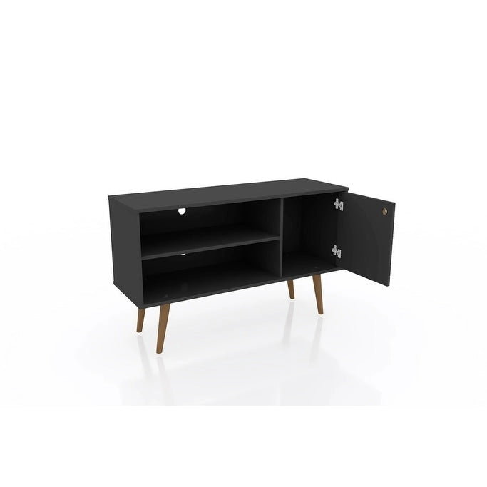 Meuble TV à 2 étagères de style Mid-century
