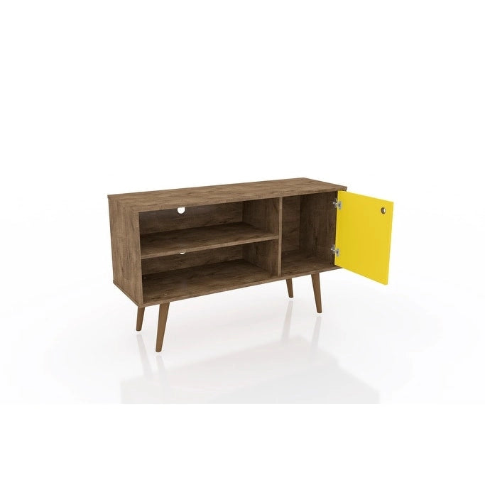 Meuble TV à 2 étagères de style Mid-century