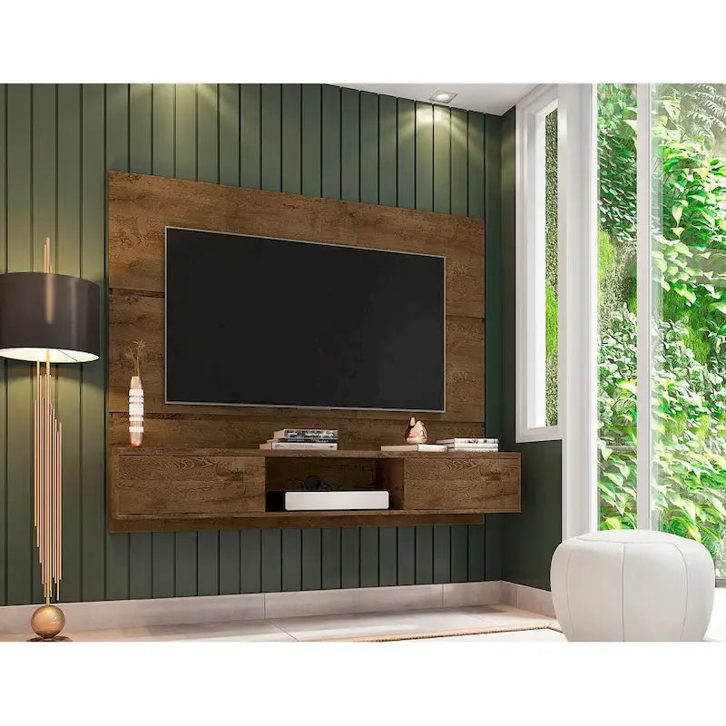 Meuble TV mural flottant de 160 cm pour salon