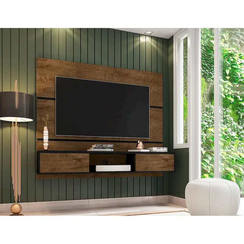 Meuble TV mural flottant de 160 cm pour salon