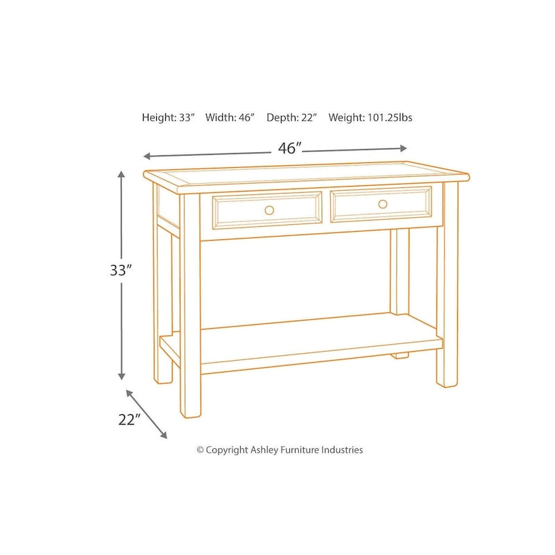 Table console de ferme