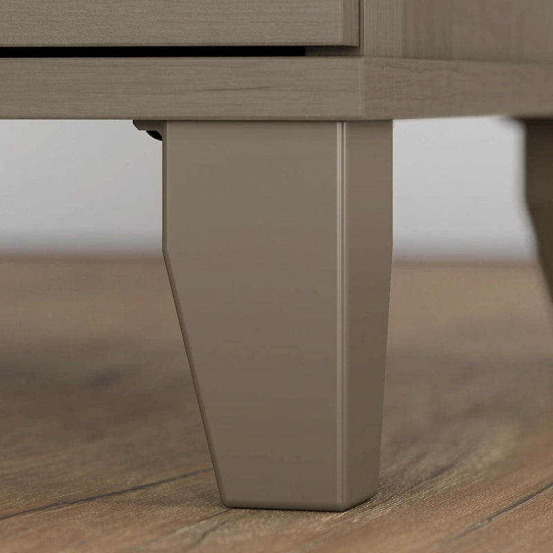 Bureau de 60 W avec meuble de rangement et bibliothèque à 5 étagères