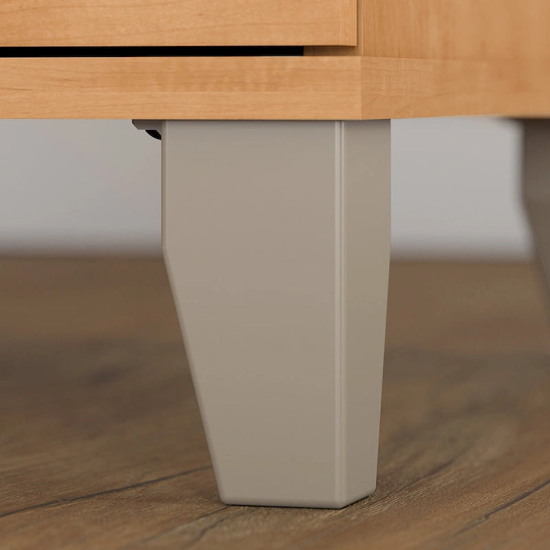 Bureau de 60 W avec meuble de rangement et bibliothèque à 5 étagères