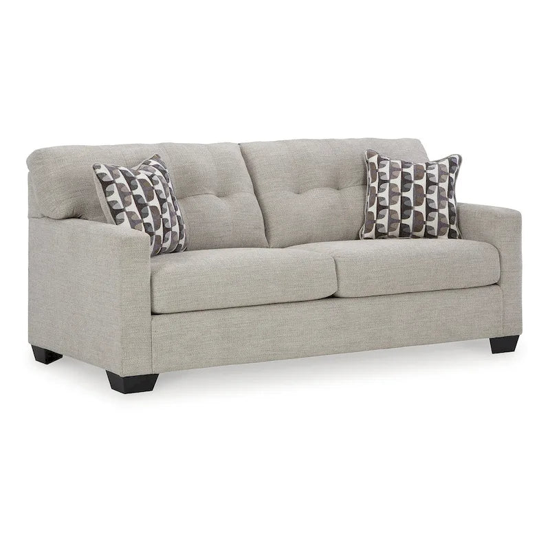 Canapé-lit double beige - 75L x 38P x 37H