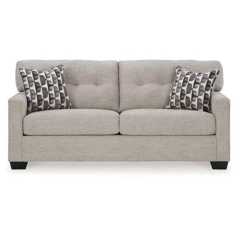 Canapé-lit double beige - 75L x 38P x 37H