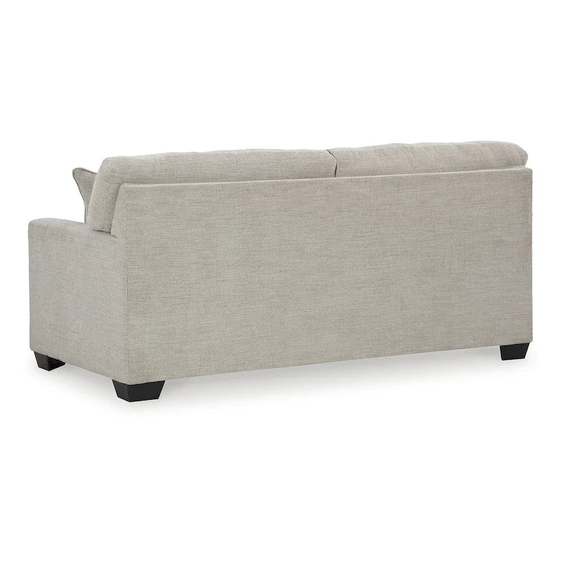 Canapé-lit double beige - 75L x 38P x 37H