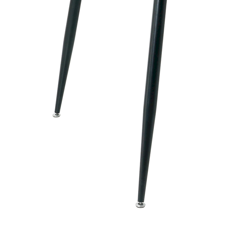 table basse simple, verre trempé de haute qualité, matériau métallique