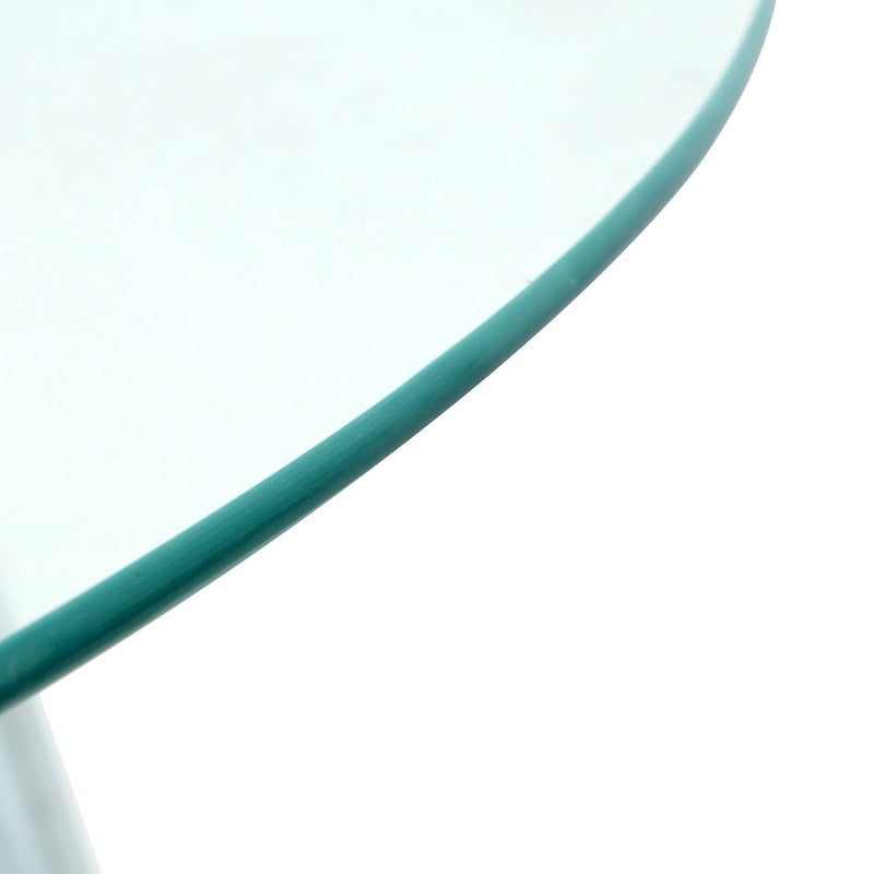 table basse simple, verre trempé de haute qualité, matériau métallique