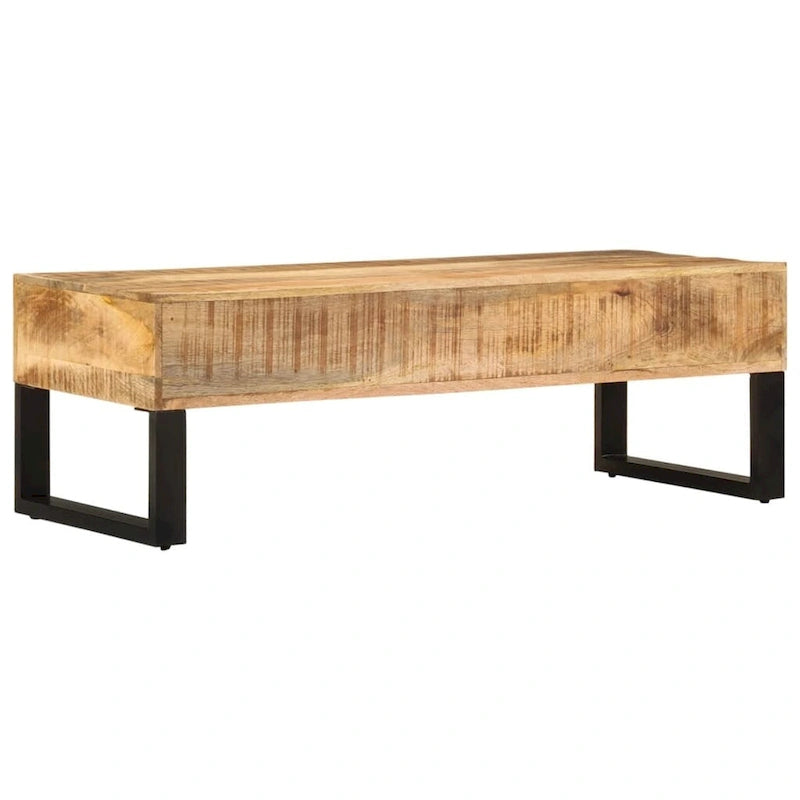 Table basse 43.3x19.7x15 Bois massif Manguier