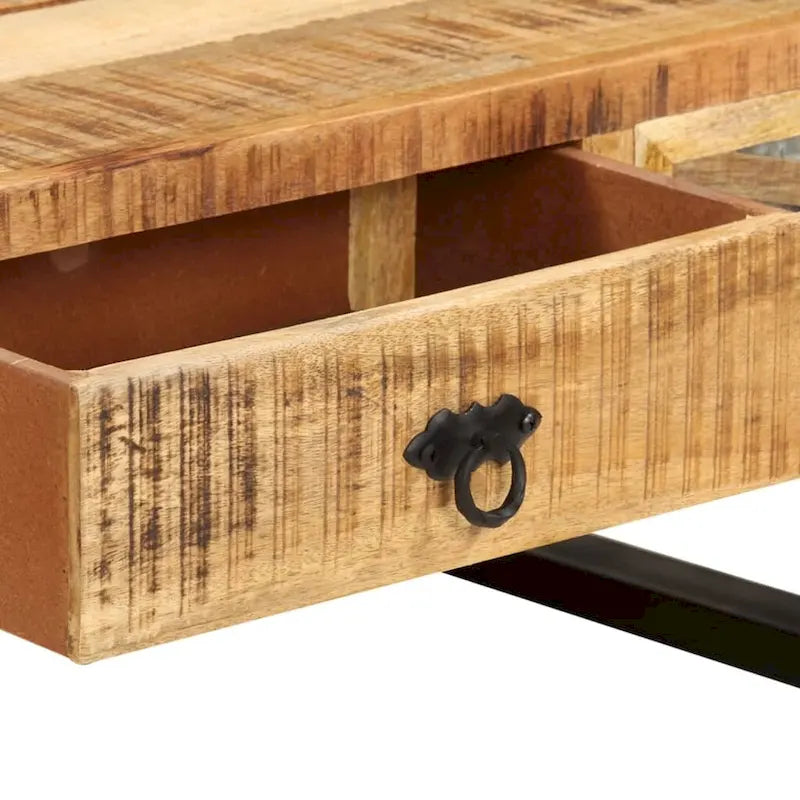 Table basse 43.3x19.7x15 Bois massif Manguier