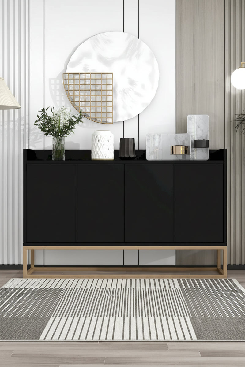 Buffet 4 portes avec table