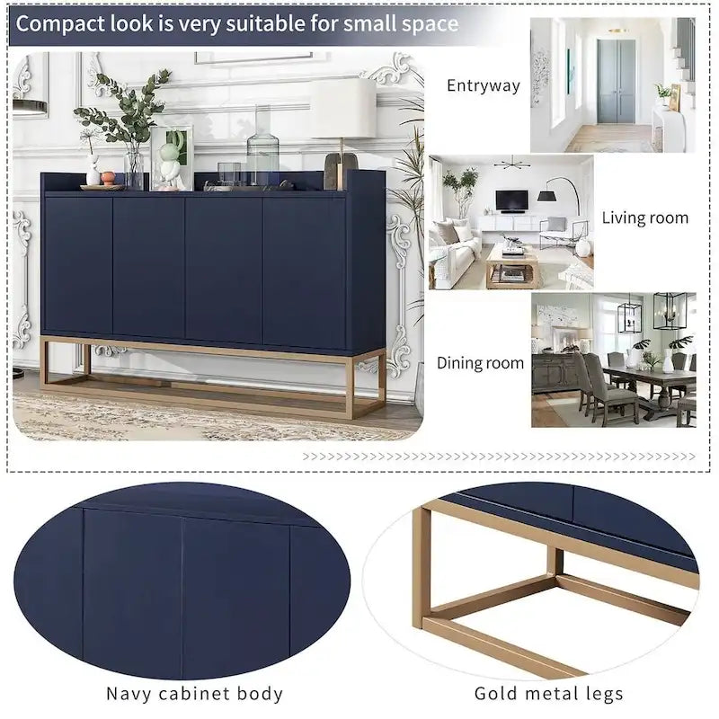 Buffet 4 portes avec table