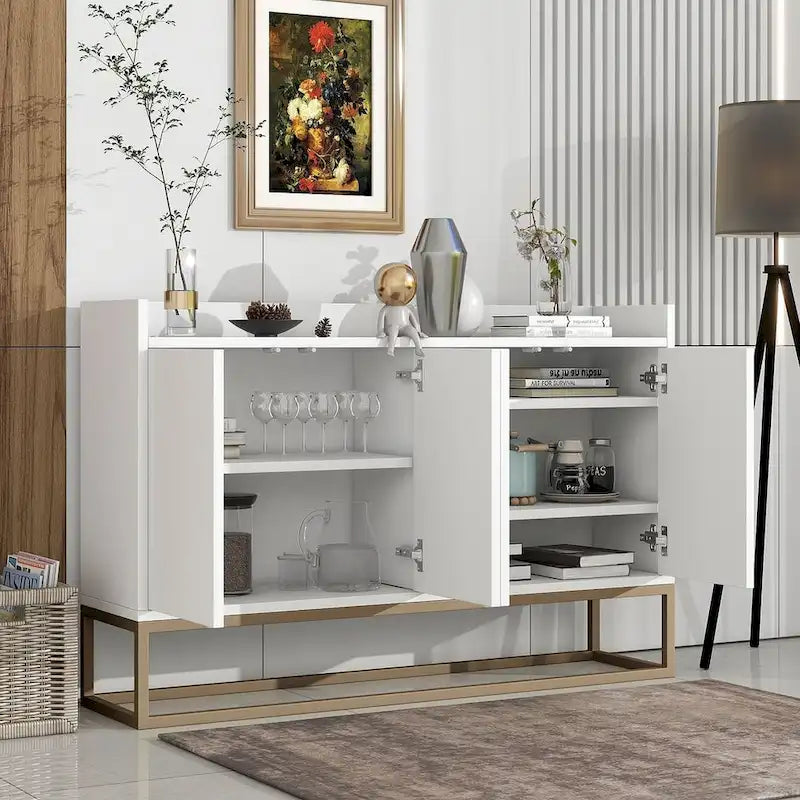 Buffet 4 portes avec table