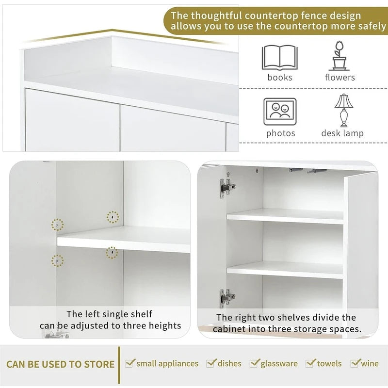 Buffet 4 portes avec table