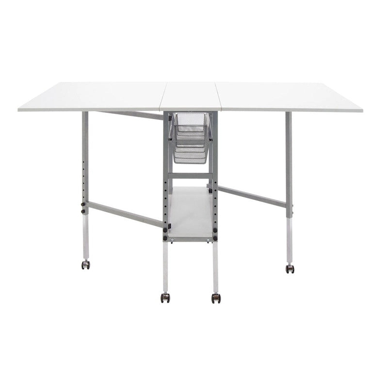 Table de loisirs créatifs à hauteur réglable avec tiroirs