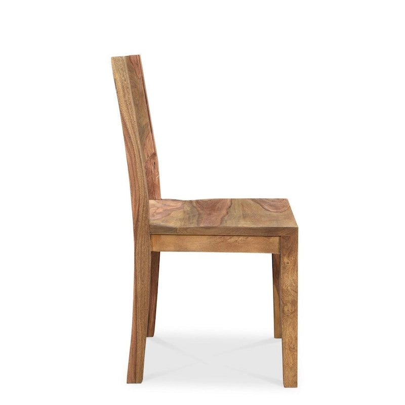 Chaises de salle à manger en bois - lot de 2